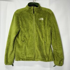The North Face Osito Fleece‎ Jacket Womens M Green Full Zip Outdoors Gorpcore